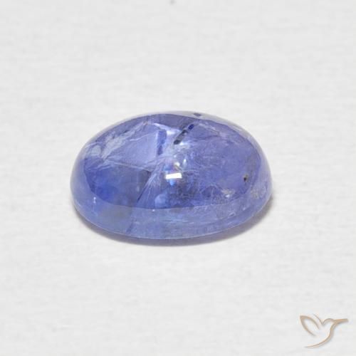 Tanzanita Azul Violeta Intenso Natural 1.83ct, oval, Transparente