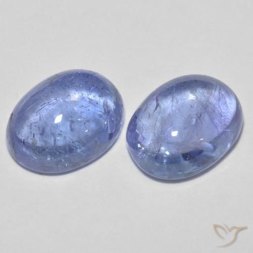 Pedras preciosas de Tanzanita Bebê azul natural de 3.62 ct, oval, Transparente
