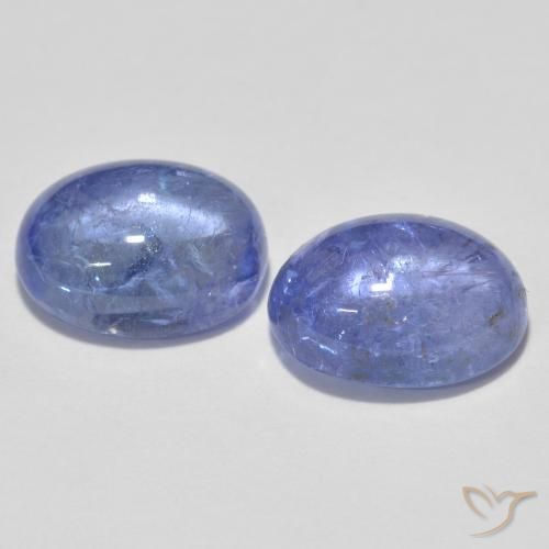 Pedras preciosas de Tanzanita Bebê azul natural de 3.62 ct, oval, Transparente