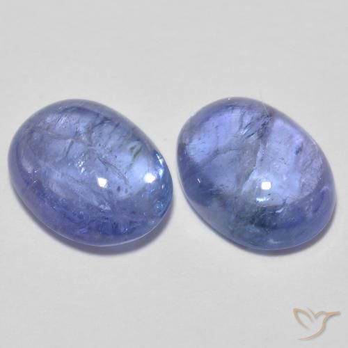 3.11ctw Natural Azul Violeta Claro Tanzanita, oval, Transparente
