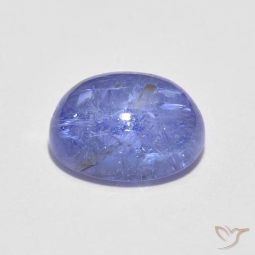 Tanzanita Azul Violeta Intenso Natural 1.96ct, oval, Transparente