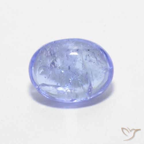 1.62ct Natural Azul elétrico Tanzanita, oval, Transparente