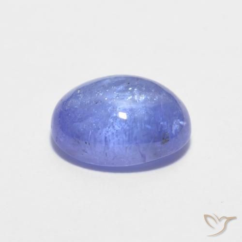 Tanzanita Azul Violeta Intenso Natural 1.72ct, oval, Transparente
