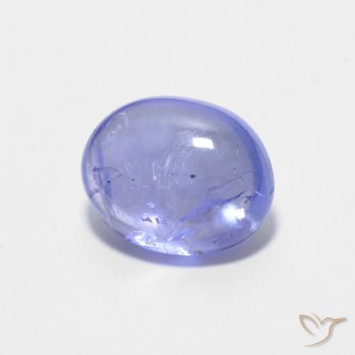 Tanzanita Azul Violeta Intenso Natural 1.50ct, oval, Transparente