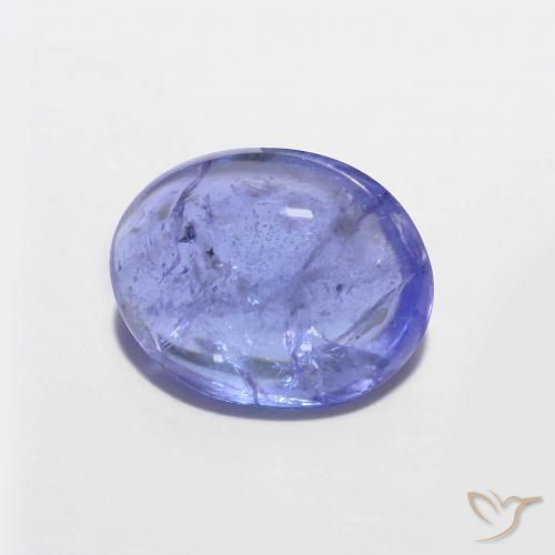 Tanzanita Azul Violeta Intenso Natural 2.69ct, Corte Oval, Transparente
