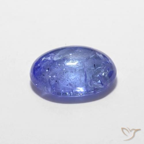 Tanzanita Azul Violeta Intenso Natural 2.69ct, Corte Oval, Transparente