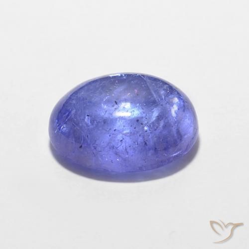 Tanzanita Azul Violeta Intenso Natural 3.42ct, oval, Transparente
