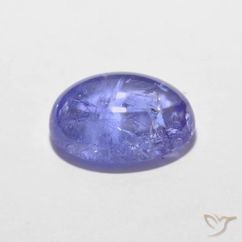 Tanzanita Azul Violeta Intenso Natural 2.99ct, oval, Transparente