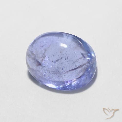 1.86ct Natural Azul Violeta Intenso Tanzanita, oval, Transparente