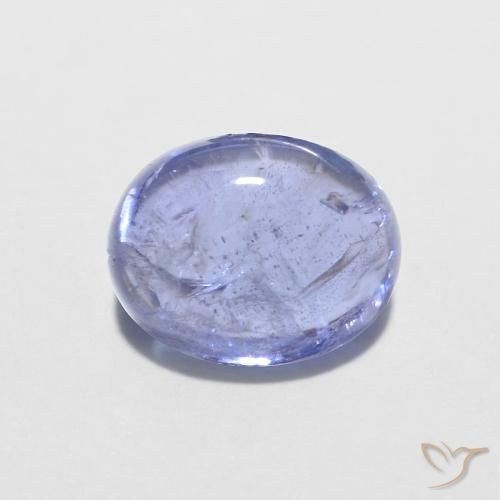 Tanzanita Azul Violeta Intenso Natural 1.86ct, oval, Transparente
