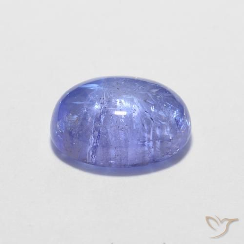 Tanzanita Azul Violeta Intenso Natural 1.56ct, oval, Transparente