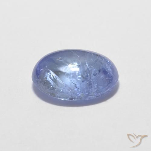 Tanzanita Azul Violeta Intenso Natural 1.37ct, oval, Transparente