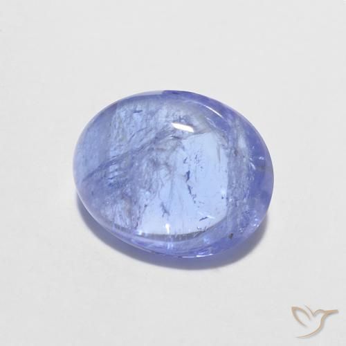 Tanzanita Azul Violeta Intenso Natural 1.64ct, oval, Transparente