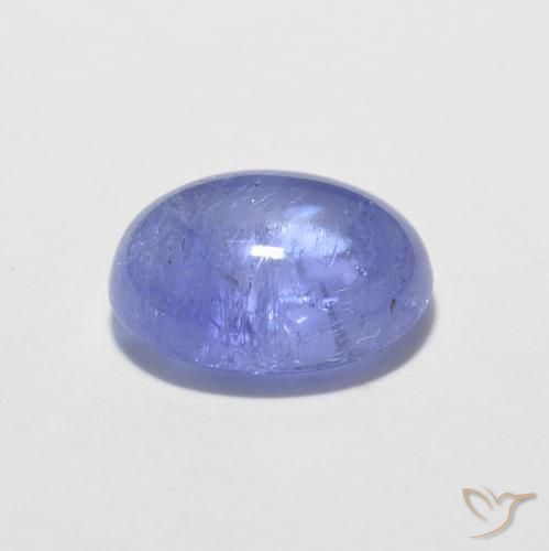 Tanzanita Azul Violeta Intenso Natural 1.64ct, oval, Transparente