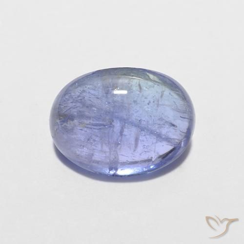 1.70ct Natural Azul Violeta Intenso Tanzanita, oval, Transparente