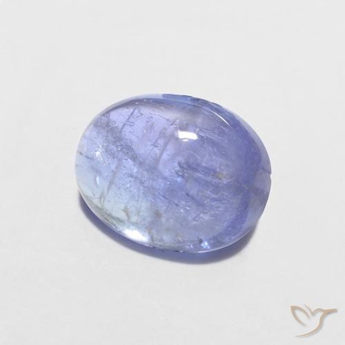 Tanzanita Azul Violeta Intenso Natural 1.70ct, oval, Transparente