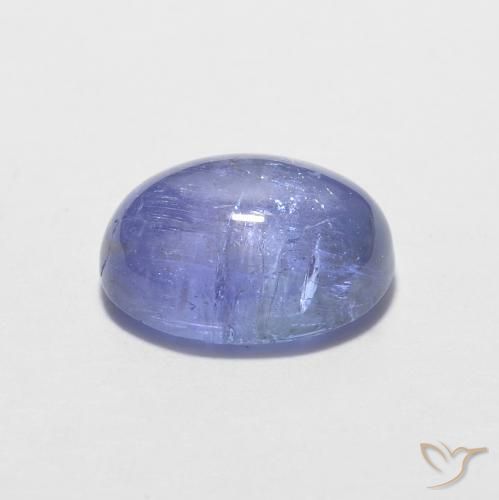 Tanzanita Azul Violeta Intenso Natural 1.70ct, oval, Transparente