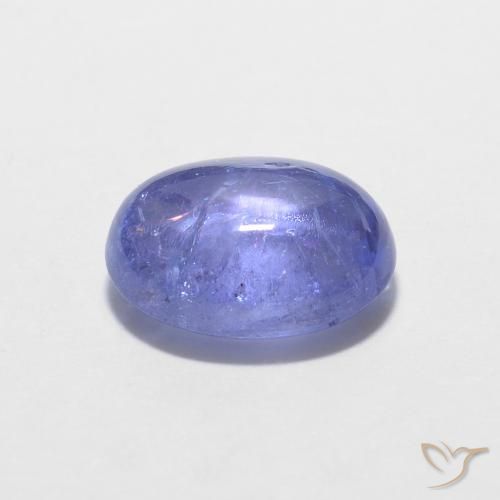 Tanzanita Azul Violeta Intenso Natural 1.58ct, oval, Transparente