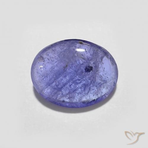 2.10ct Natural Azul Violeta Intenso Tanzanita, oval, Transparente