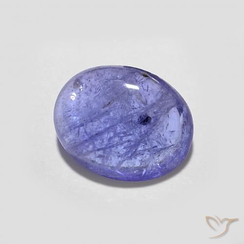 Tanzanita Azul Violeta Intenso Natural 2.10ct, oval, Transparente