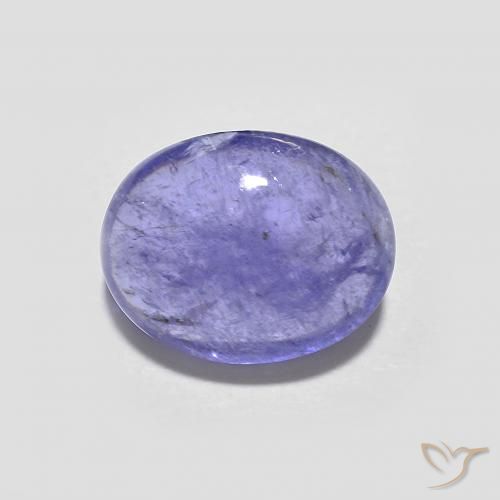 2.41ct Natural Violeta Brilhante Tanzanita, oval, Transparente