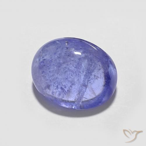 Tanzanita Azul Violeta Intenso Natural 2.61ct, oval, Transparente