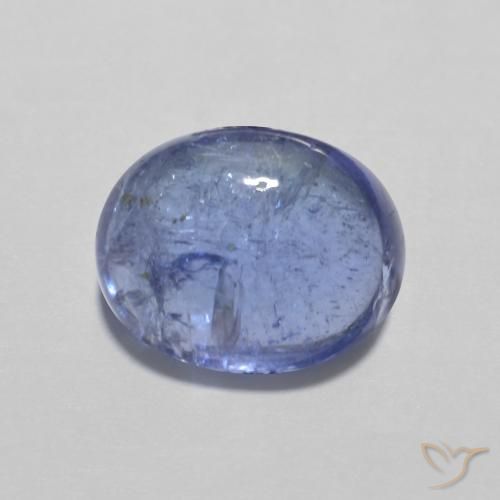 3.61ct Natural Azul Violeta Intenso Tanzanita, oval, Transparente