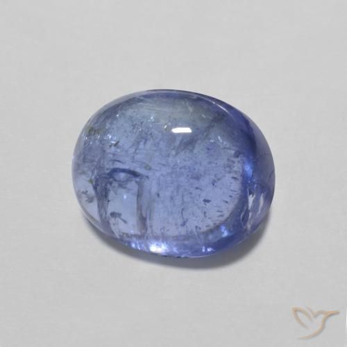 Tanzanita Azul Violeta Intenso Natural 3.61ct, oval, Transparente
