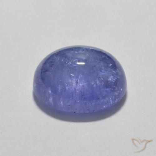 Tanzanita Azul Violeta Intenso Natural 3.93ct, oval, Transparente