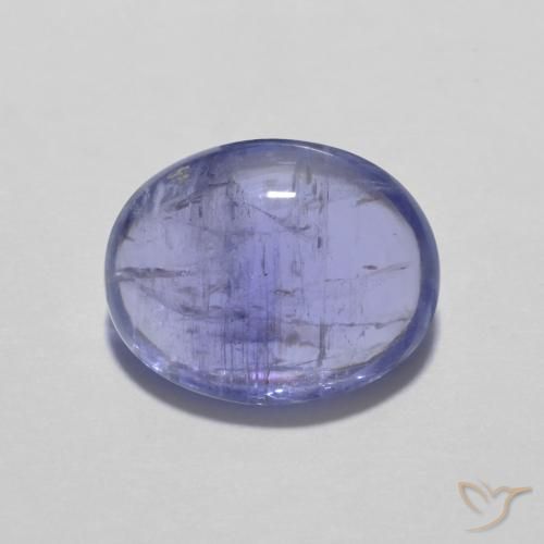 2.98ct Natural Azul Violeta Intenso Tanzanita, oval, Transparente