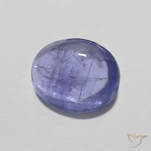 Tanzanita Azul Violeta Intenso Natural 2.98ct, oval, Transparente