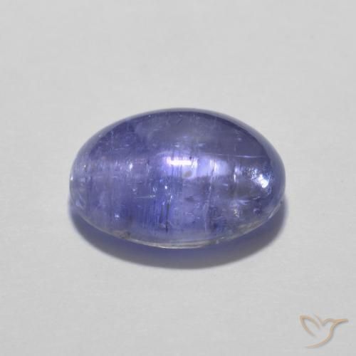 Tanzanita Azul Violeta Intenso Natural 2.98ct, oval, Transparente
