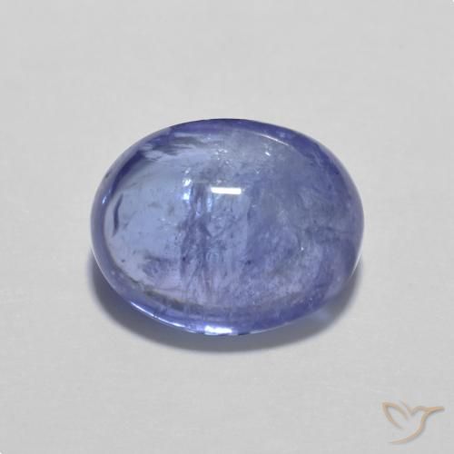 Tanzanita azul de 3,59 quilates, corte oval de 9,9 x 7,8 mm da Tanzânia, Photo A