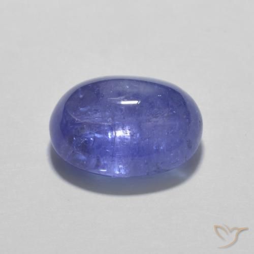 Tanzanita Azul Violeta Intenso Natural 3.59ct, oval, Transparente