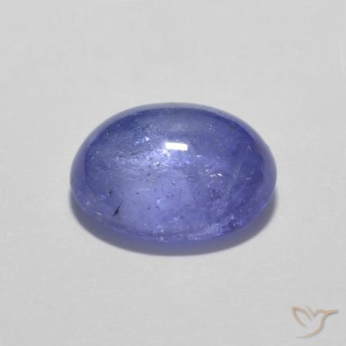 Tanzanita Azul Violeta Intenso Natural 2.93ct, oval, Transparente