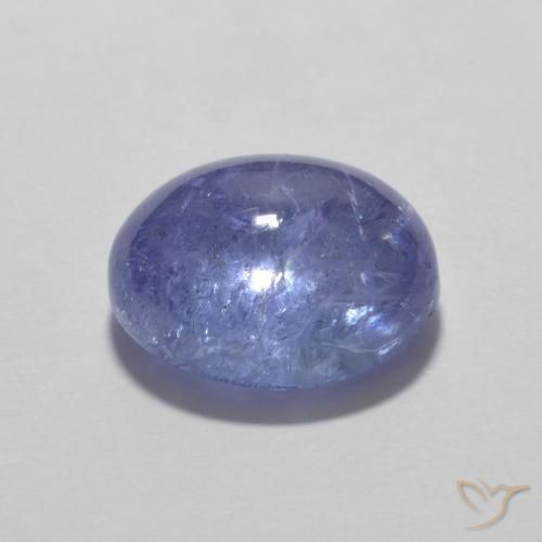Tanzanita Azul Violeta Intenso Natural 3.89ct, oval, Transparente