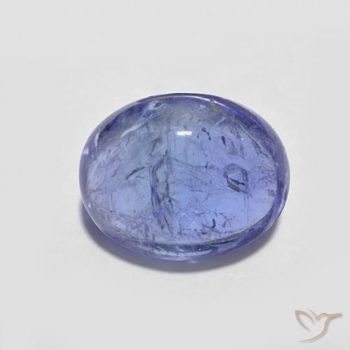 3.63ct Natural Azul Violeta Profundo Tanzanita, oval, Transparente