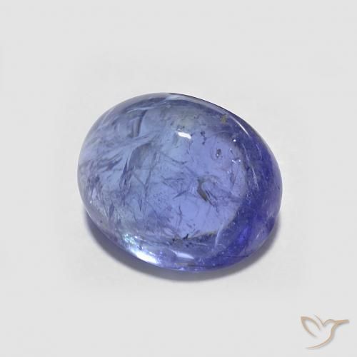 Tanzanita Azul Violeta Profundo Natural 3.63ct, oval, Transparente