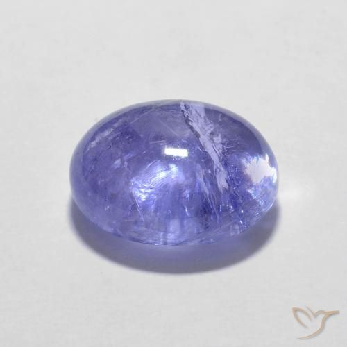 Tanzanita Azul Violeta Intenso Natural 3.80ct, oval, Transparente