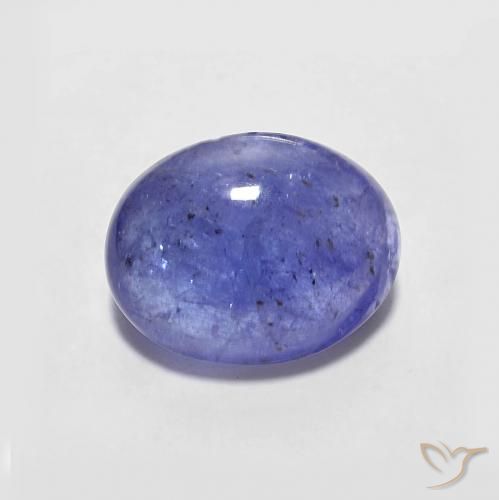 2.46ct Natural Azul Violeta Intenso Tanzanita, oval, Translúcido