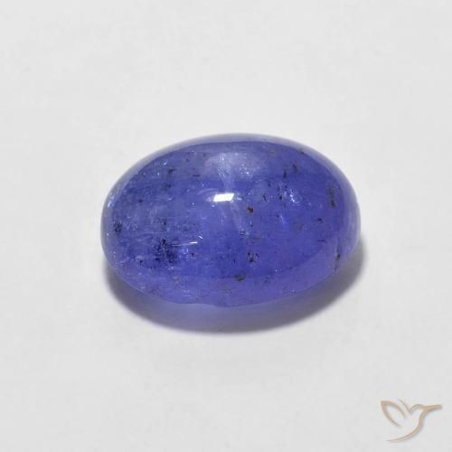 Tanzanita Azul Violeta Intenso Natural 2.46ct, oval, Translúcido