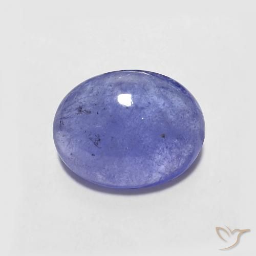2.15ct Natural Azul Violeta Intenso Tanzanita, oval, Translúcido
