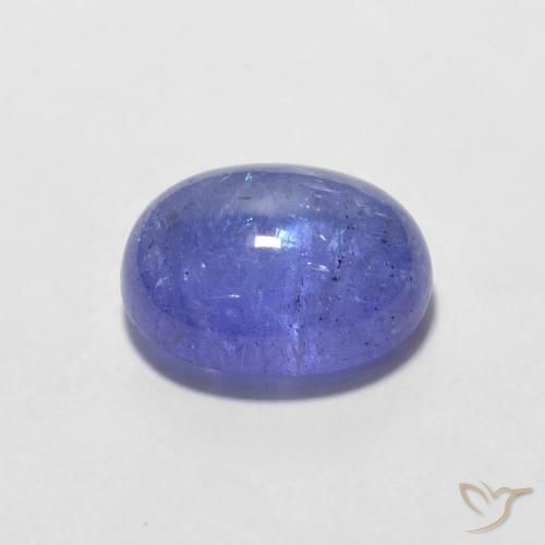 Tanzanita Azul Violeta Intenso Natural 2.45ct, oval, Transparente