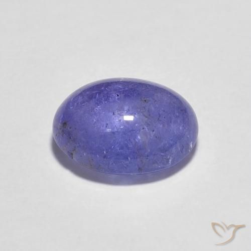 Tanzanita Azul Violeta Intenso Natural 2.50ct, oval, Transparente