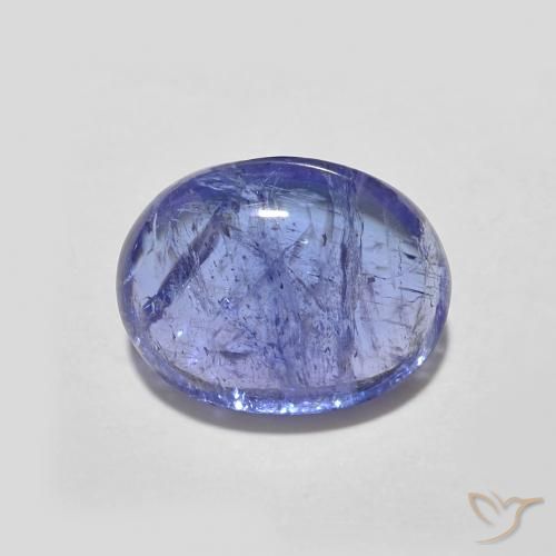 2.40ct Natural Azul Violeta Intenso Tanzanita, oval, Transparente