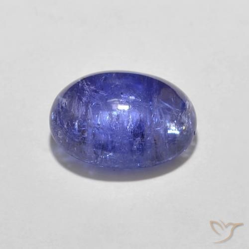Tanzanita Azul Violeta Intenso Natural 2.40ct, oval, Transparente