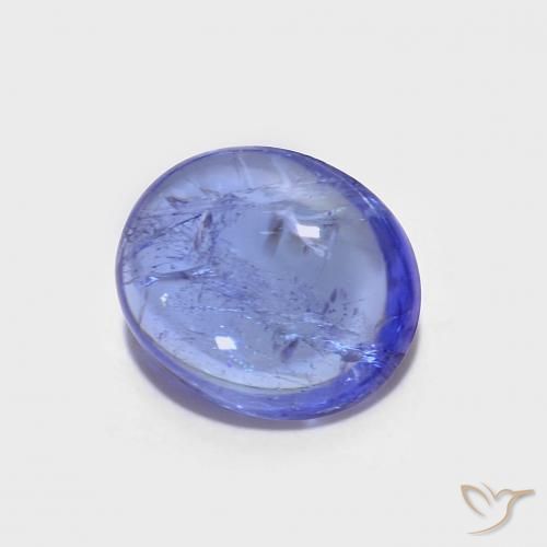 Tanzanita Azul Violeta Intenso Natural 2.67ct, oval, Transparente
