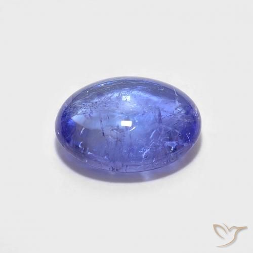 Tanzanita Azul Violeta Intenso Natural 2.67ct, oval, Transparente