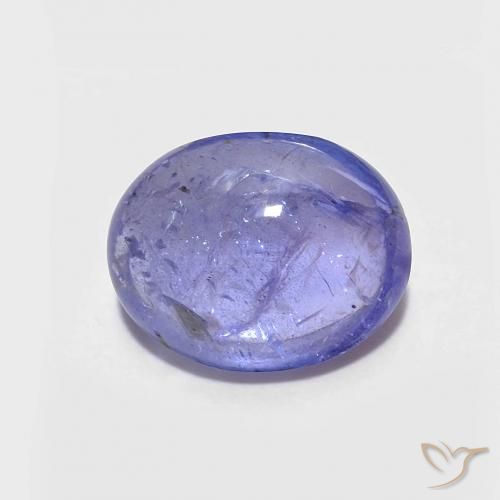 3.08ct Natural Azul Violeta Intenso Tanzanita, oval, Transparente