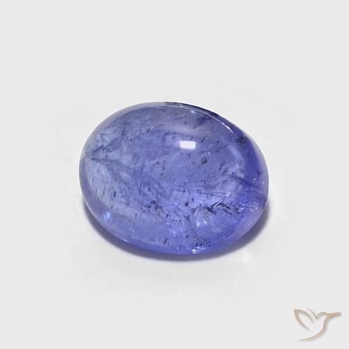 Tanzanita Azul Violeta Intenso Natural 1.59ct, oval, Transparente